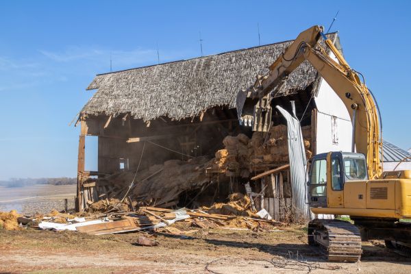 Barn Demolition in Brownsburg