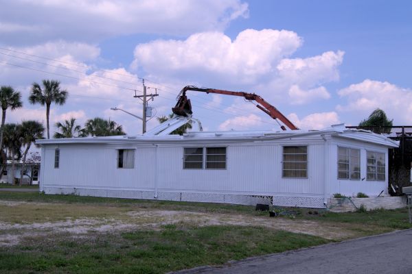 Mobile Home Demolition in Brownsburg