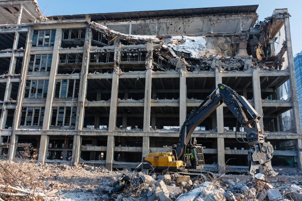 Commercial Building Demolition in Brownsburg