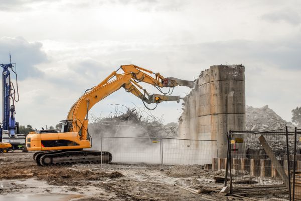 Silo Demolition in Brownsburg