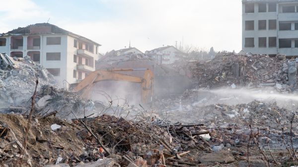Apartment Demolition in Brownsburg