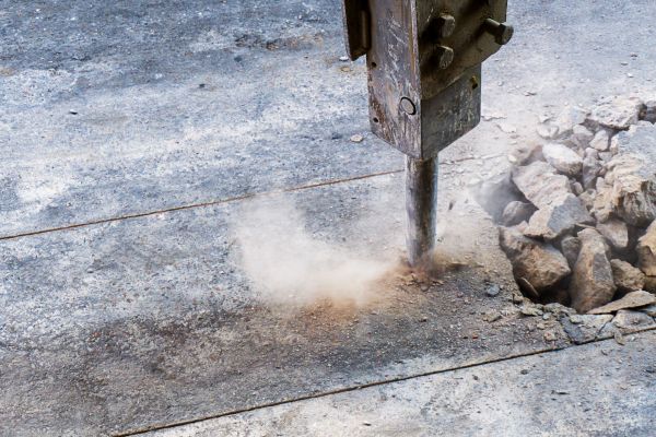 Concrete Patio Removal in Brownsburg