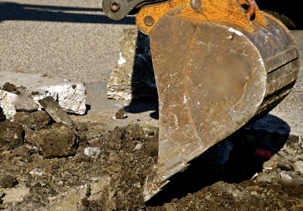 Cement Pad Demolition in Brownsburg
