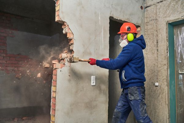Concrete Wall Demolition in Brownsburg