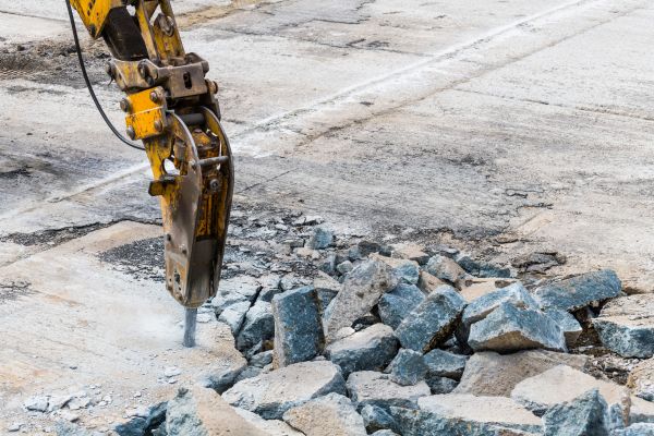 Parking Lot Removal in Brownsburg
